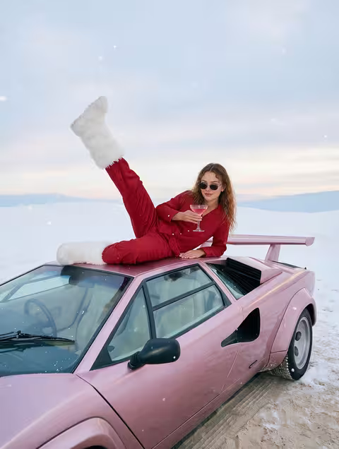 Глянец посреди метели