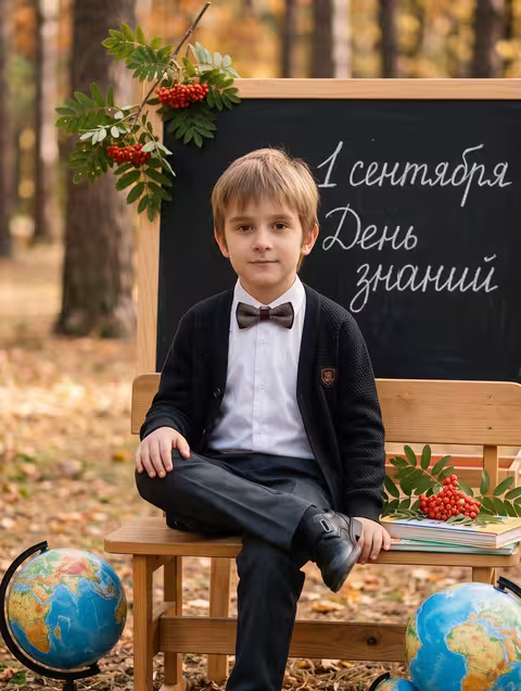 Первый звонок и целый мир впереди